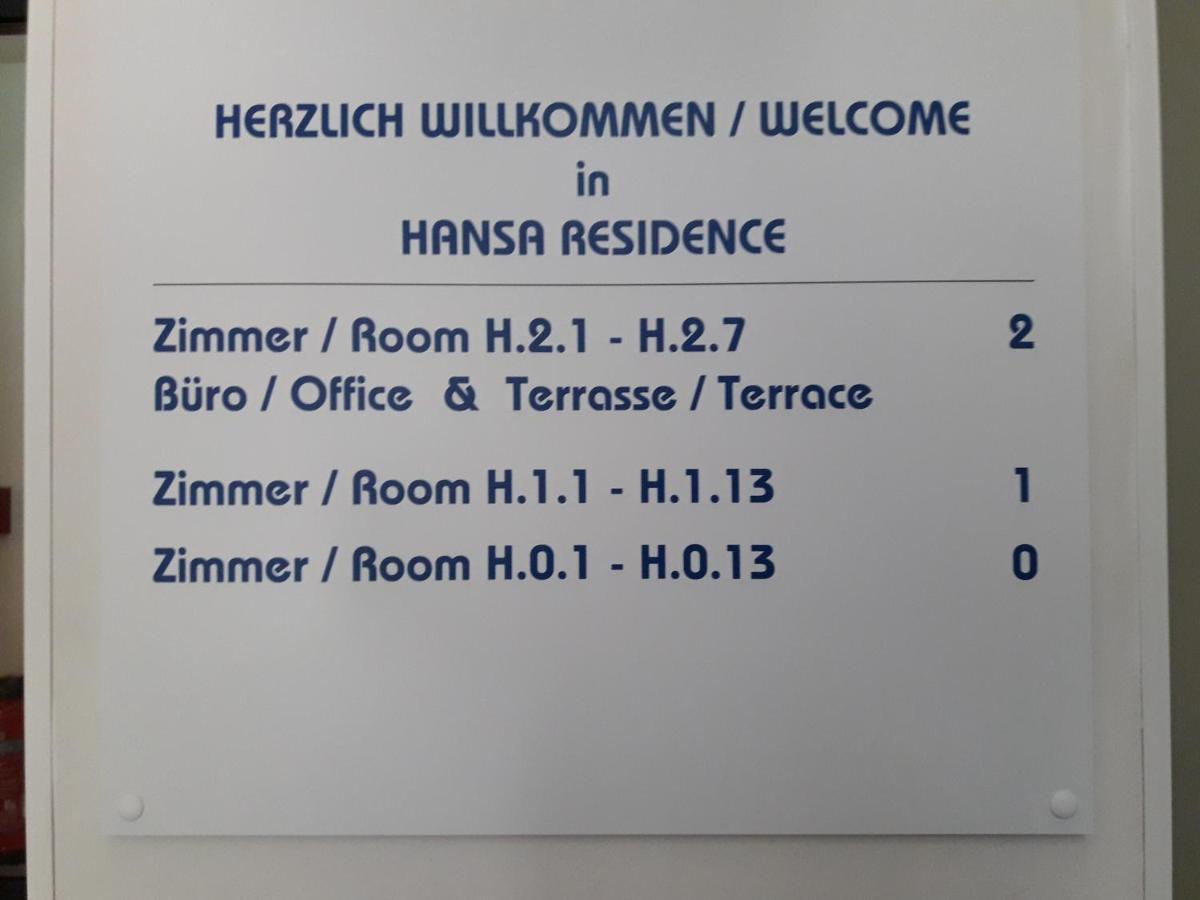 Hansa Residence Hamburgo Exterior foto